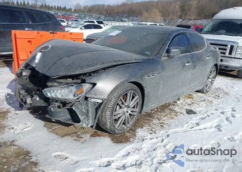 2014 Maserati Ghibli z USA, uszkodzony, nr VIN ZAM57XSA7E1103509